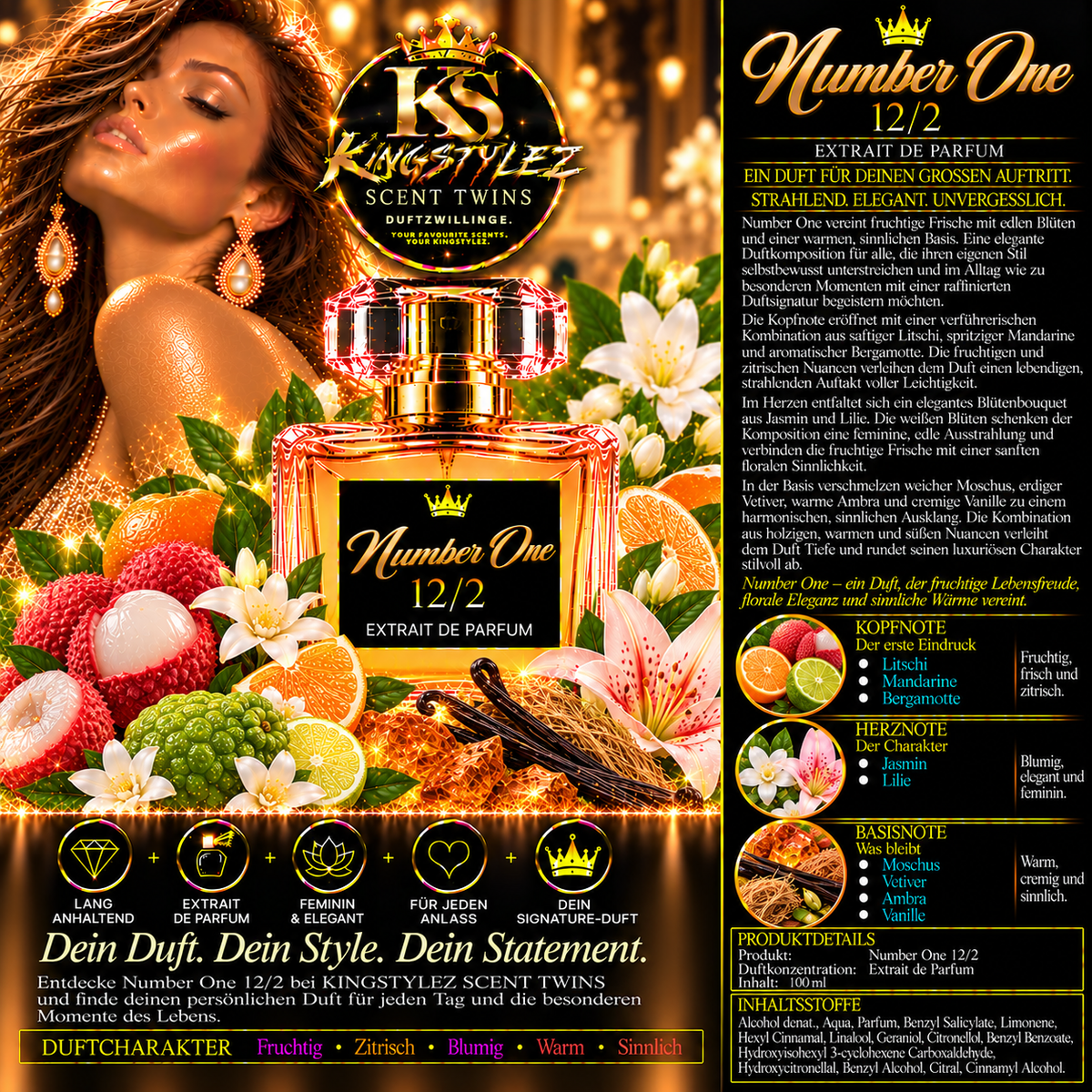 Number One Nr. 12/2 - Extrait de Parfum