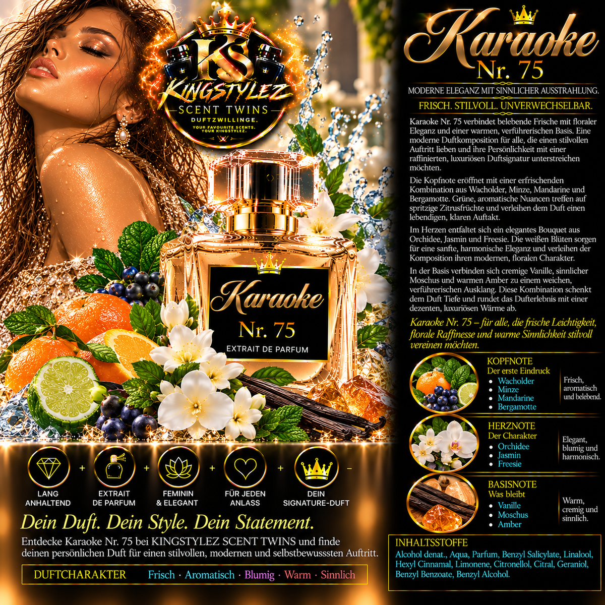 Karaoke Nr. 75 - Extrait de Parfum
