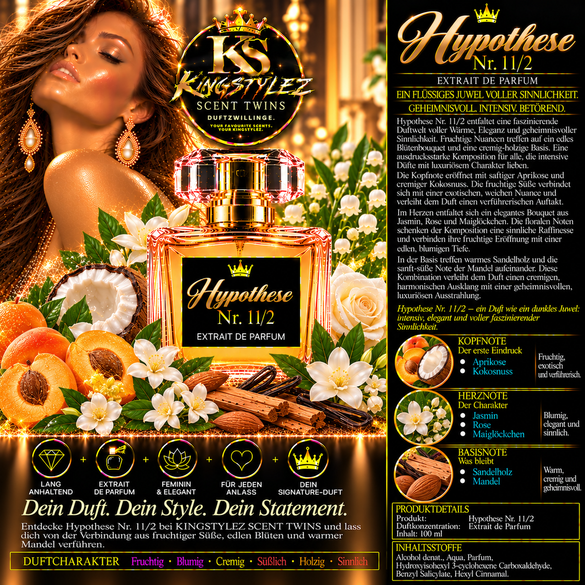 Hypothese Nr. 11/2 - Extrait de Parfum
