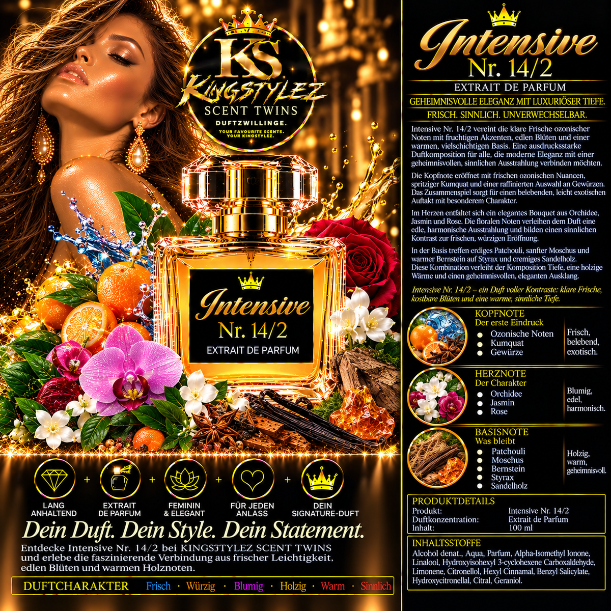 Intensive Nr. 14/2 - Extrait de Parfum