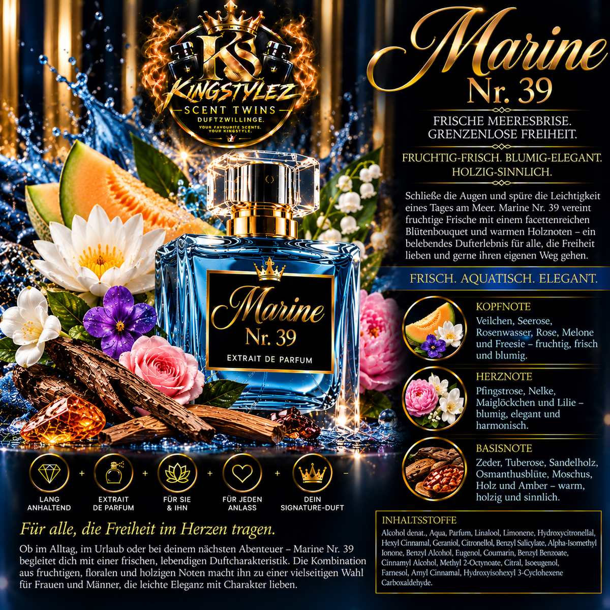 Marine Nr. 39 - Extrait de Parfum